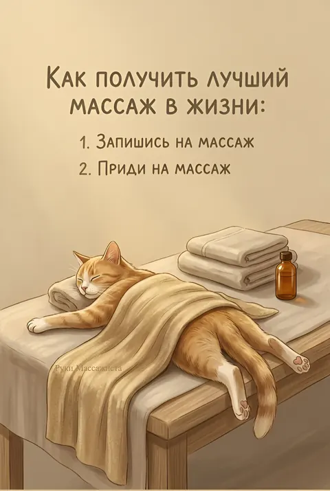 Как получить лучший массаж в жизни